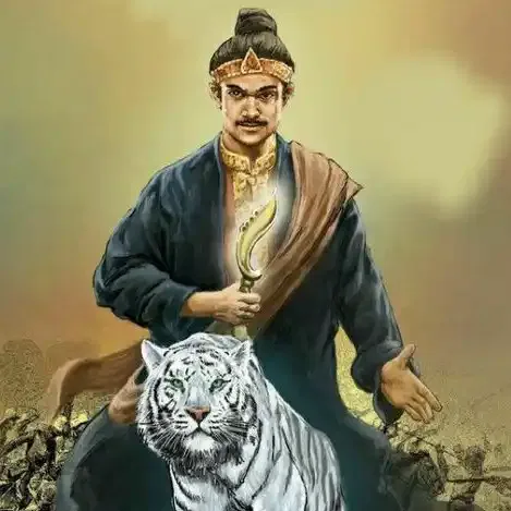 gambar macan putih mata merah