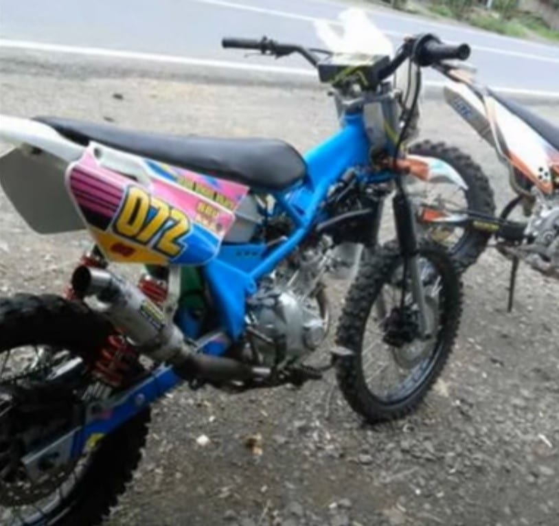 jupiter mx modif trail sederhana