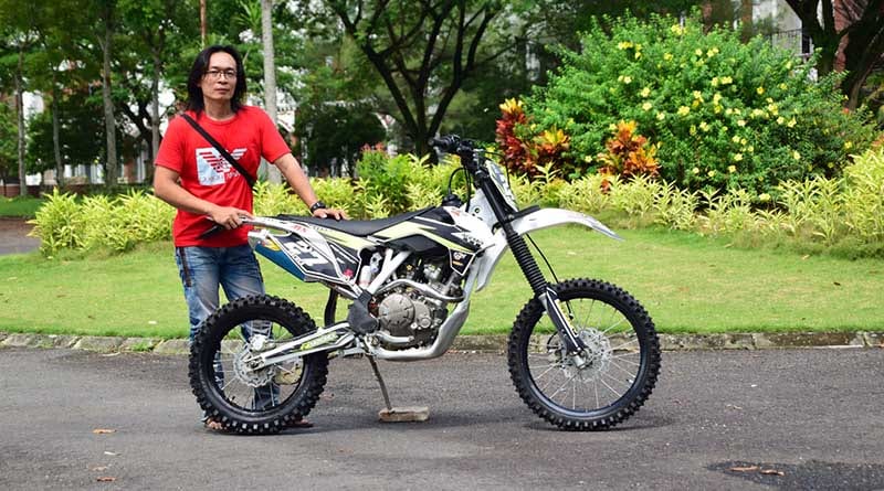 jupiter mx modif trail sederhana