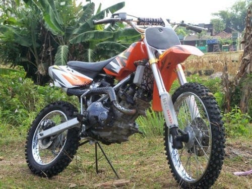 jupiter mx modif trail sederhana