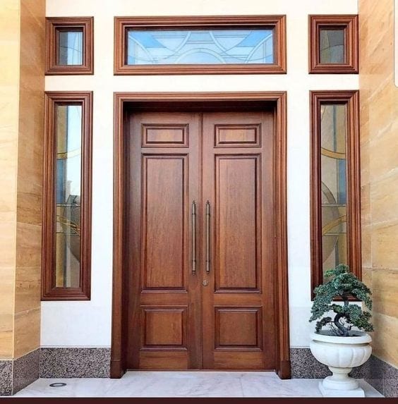 model pintu rumah minimalis 2 pintu terbaru