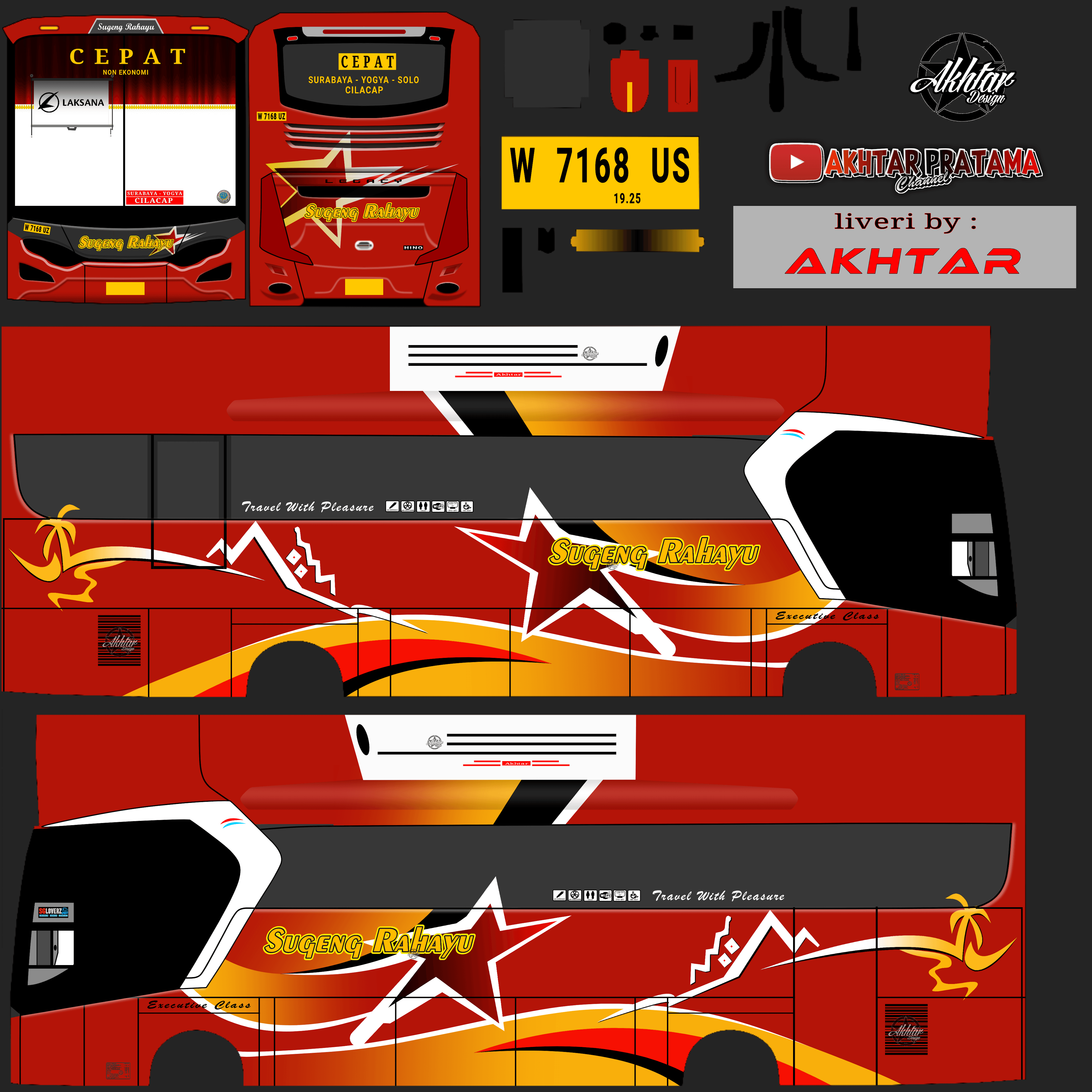 livery bussid sugeng rahayu