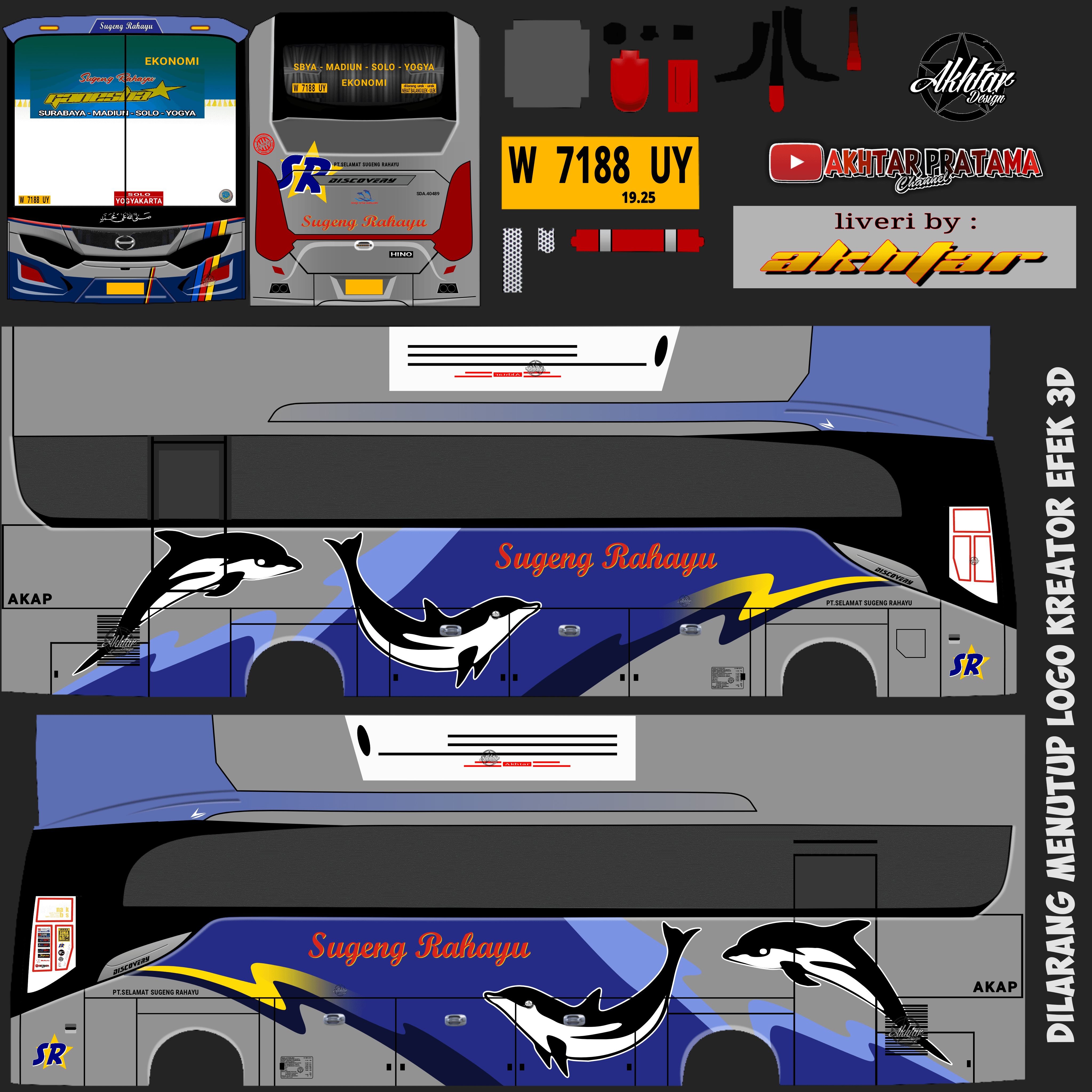 livery bussid sugeng rahayu