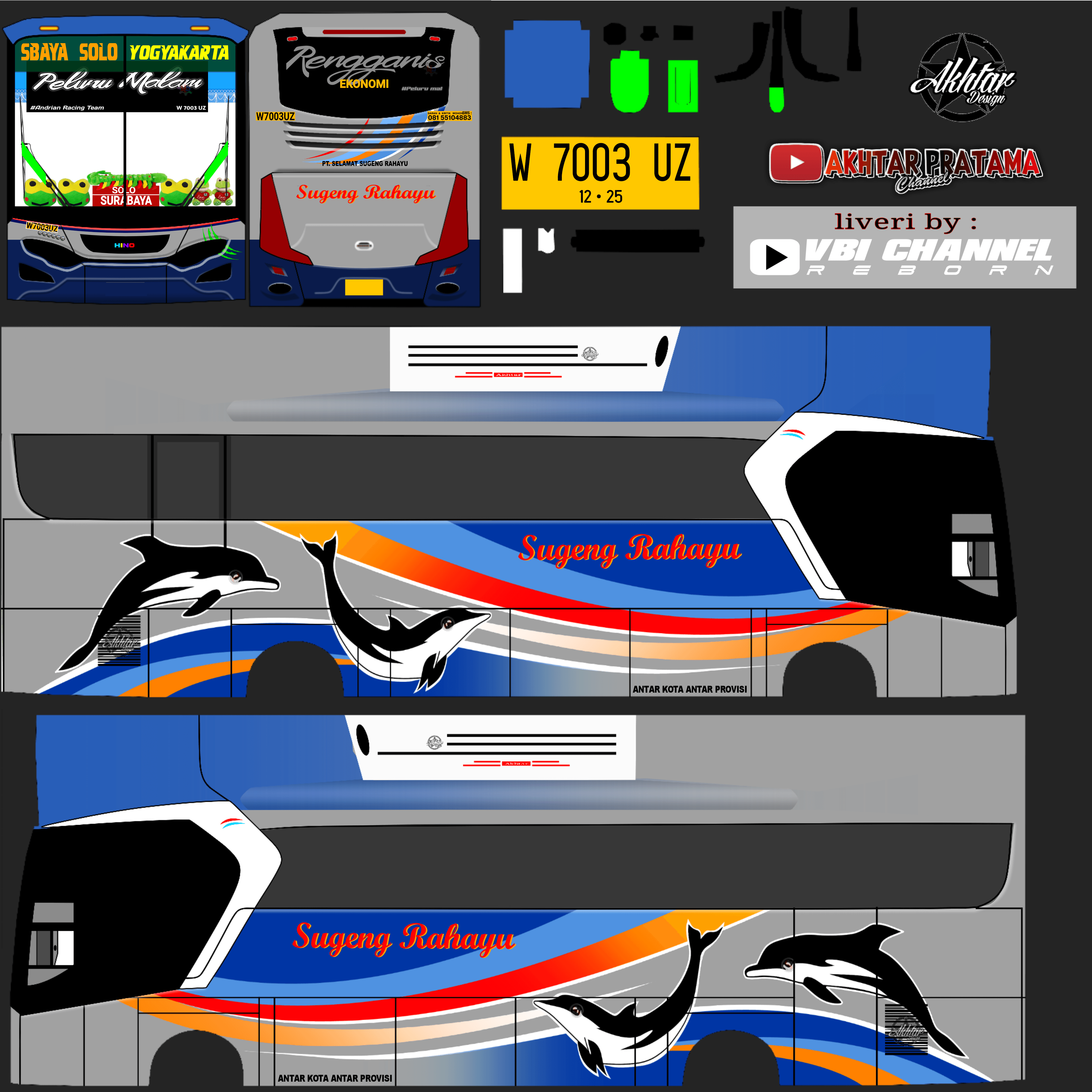 livery bussid sugeng rahayu