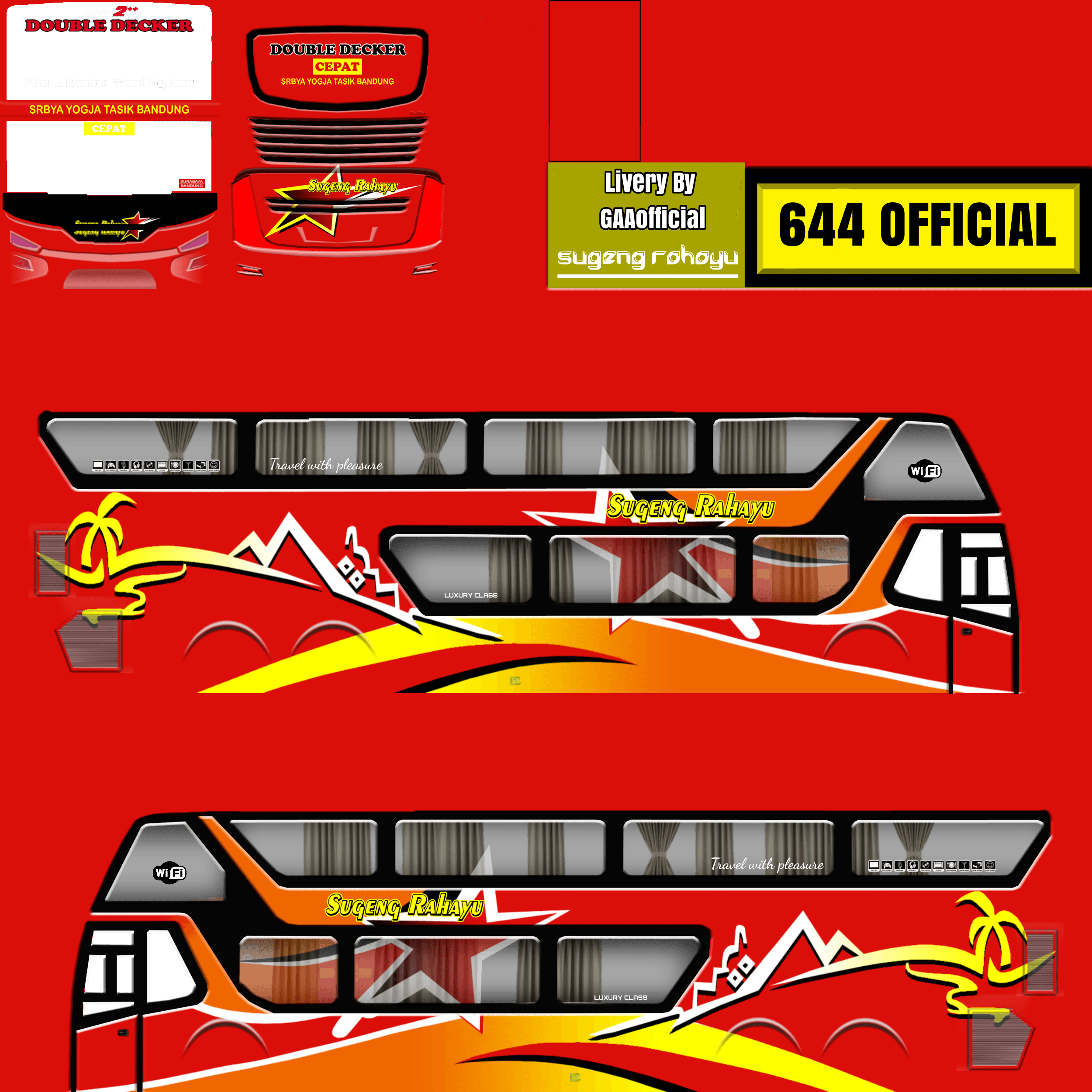 livery bussid sugeng rahayu