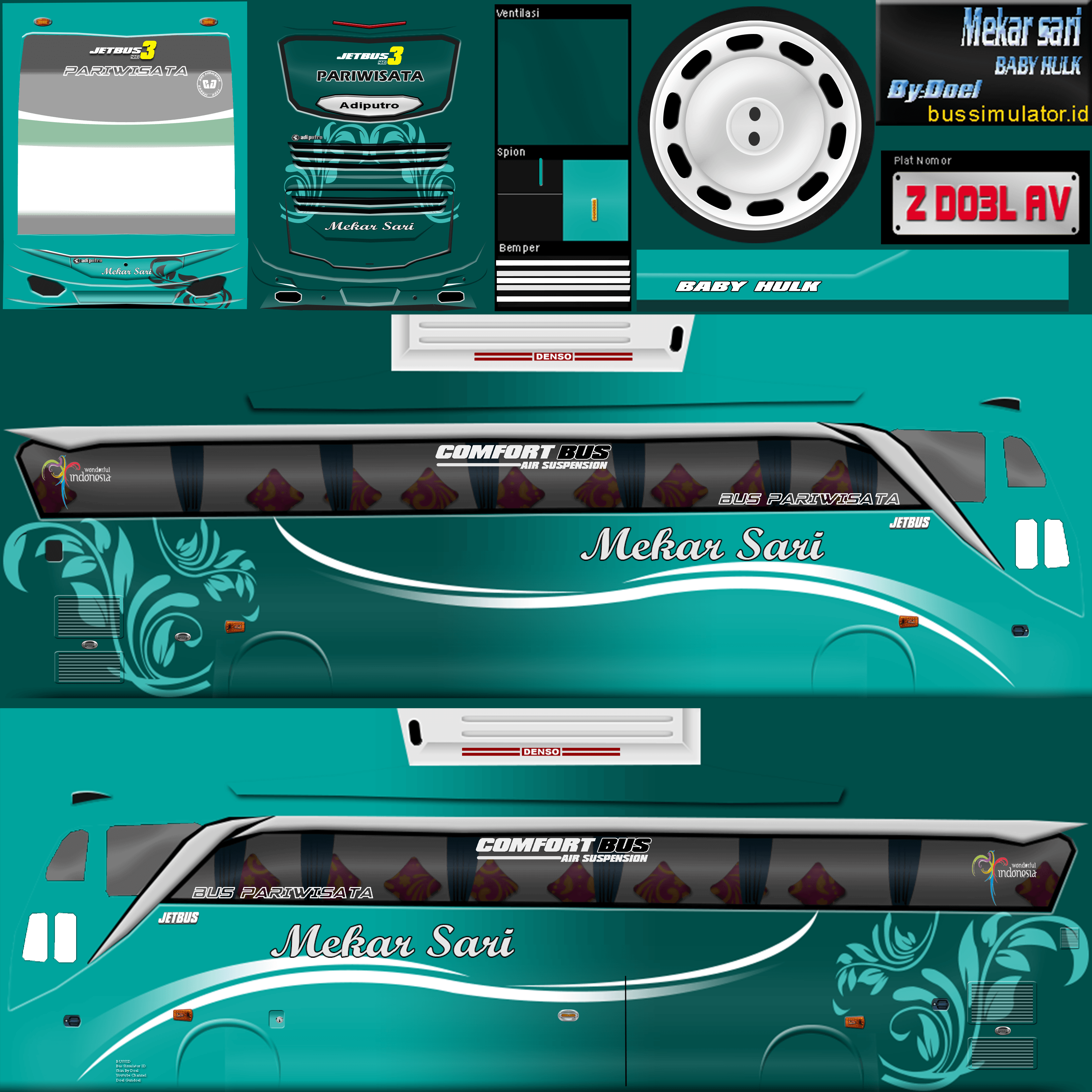 livery sadewa shd 18