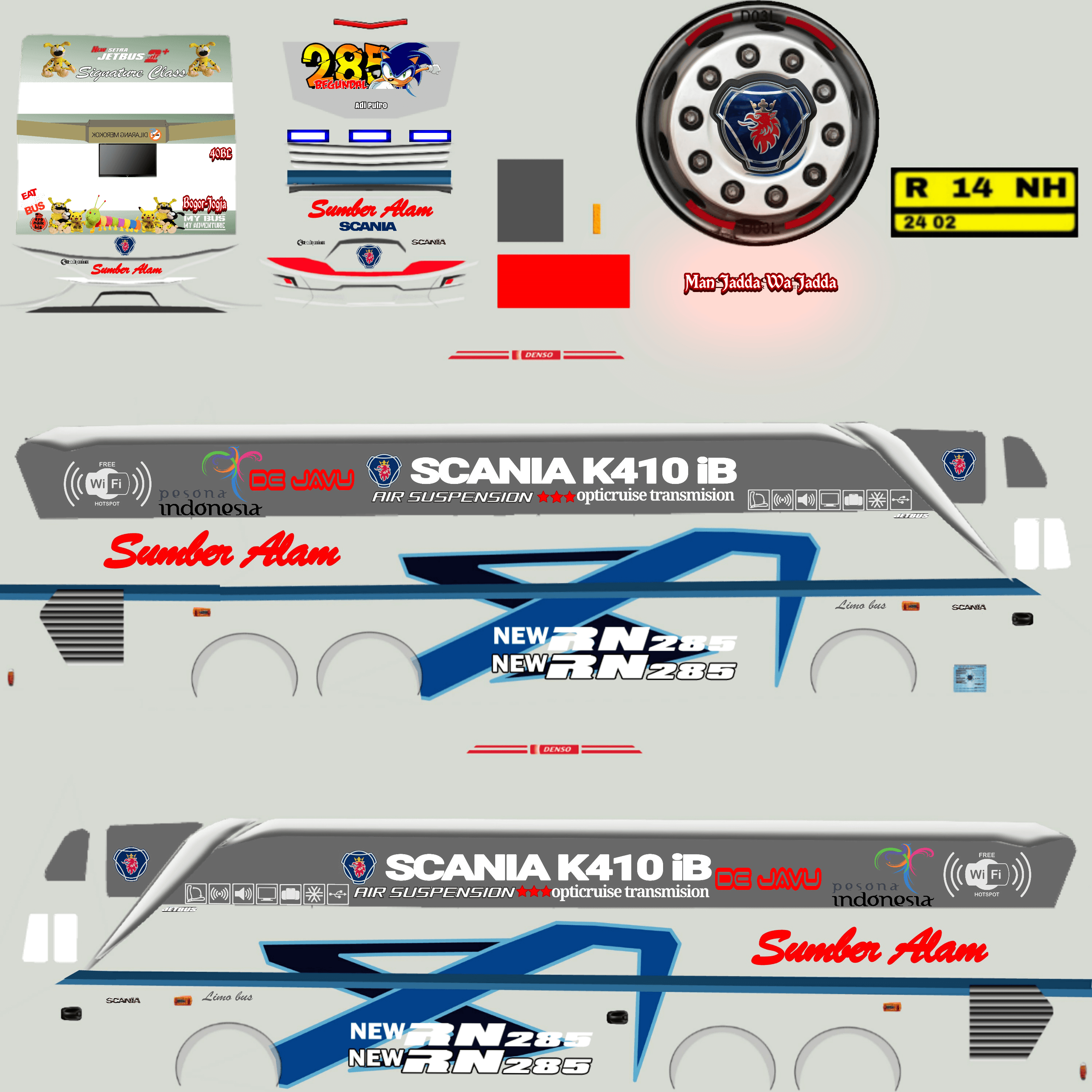 livery sadewa shd 8