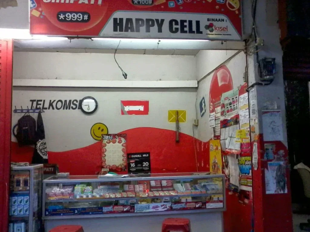 Desain Konter Pulsa Menarik Pelanggan