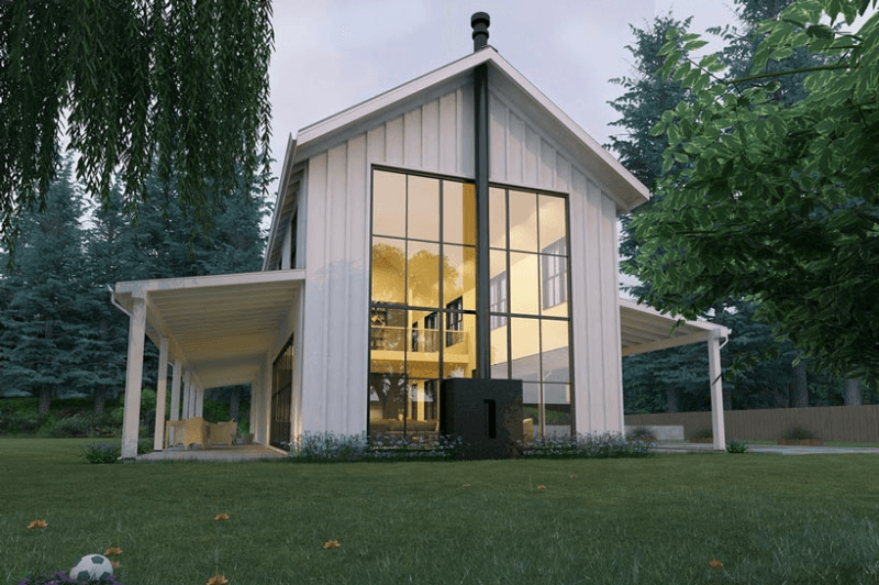 Desain Rumah Rangka Besi