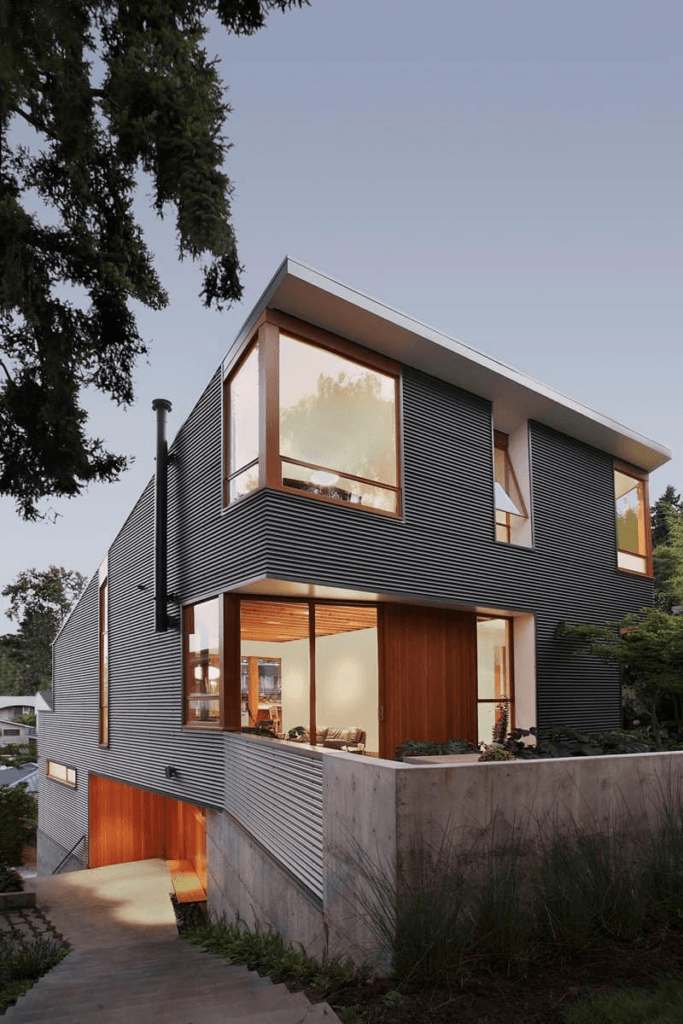 Desain Rumah Rangka Besi