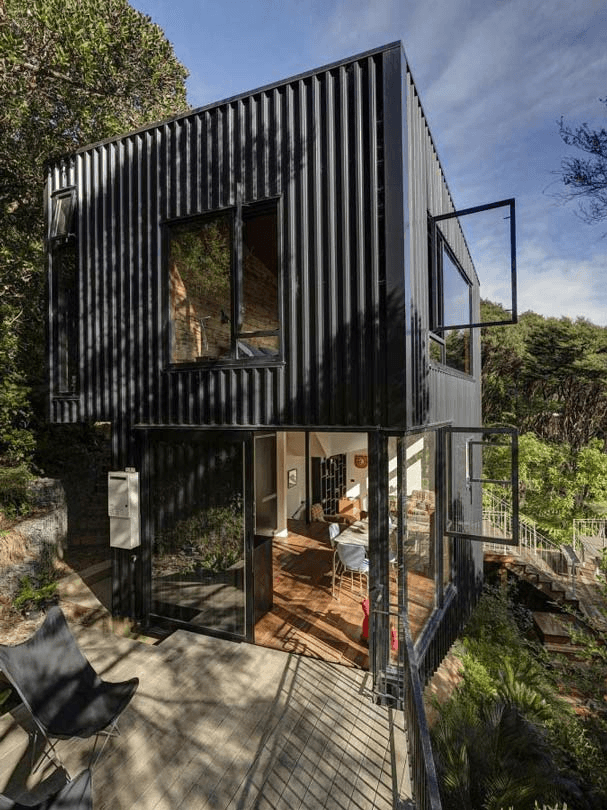 Desain Rumah Rangka Besi