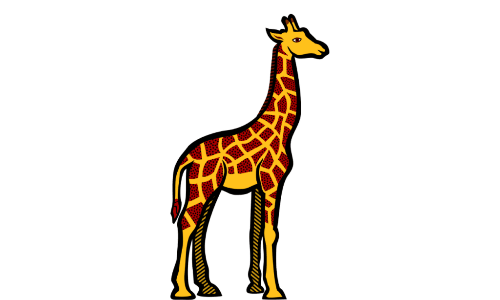 Gambar Jerapah Kartun