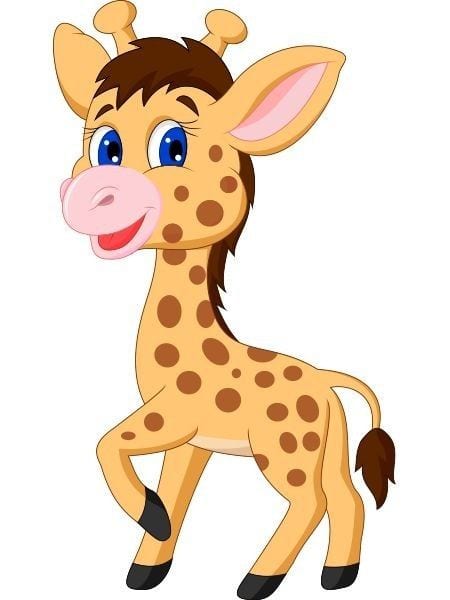 Gambar Jerapah Kartun