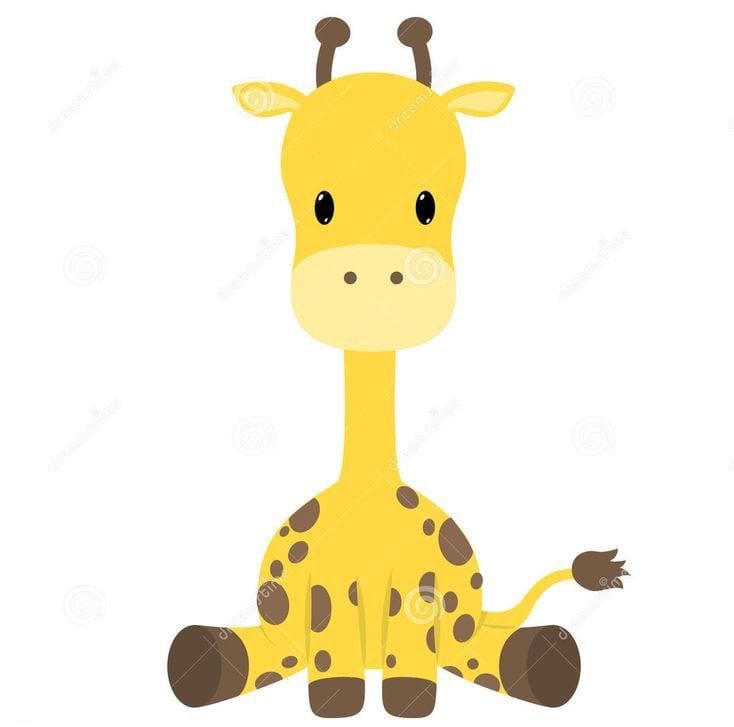 Gambar Jerapah Kartun