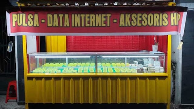 Foto Konter Pulsa