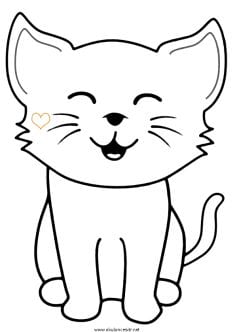 Gambar Kartun Lucu Hitam Putih