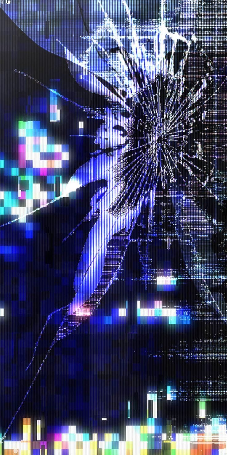 Wallpaper Layar Pecah