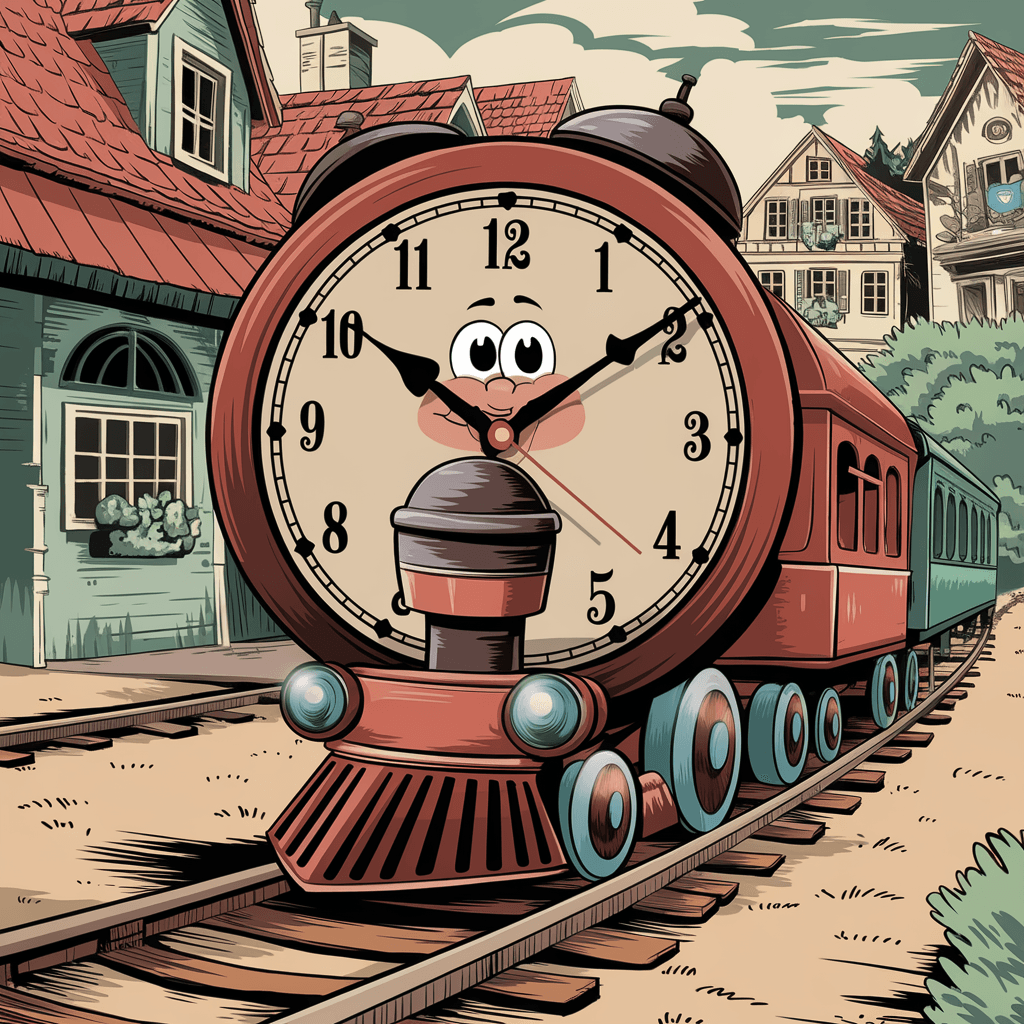 gambar jam dinding kartun tanpa jarum
